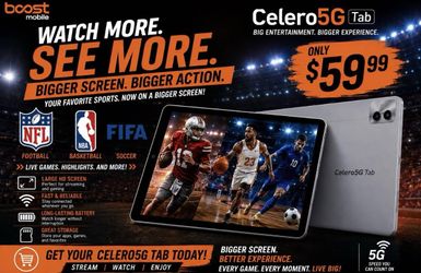 New Celero5G Tab 💲59.99