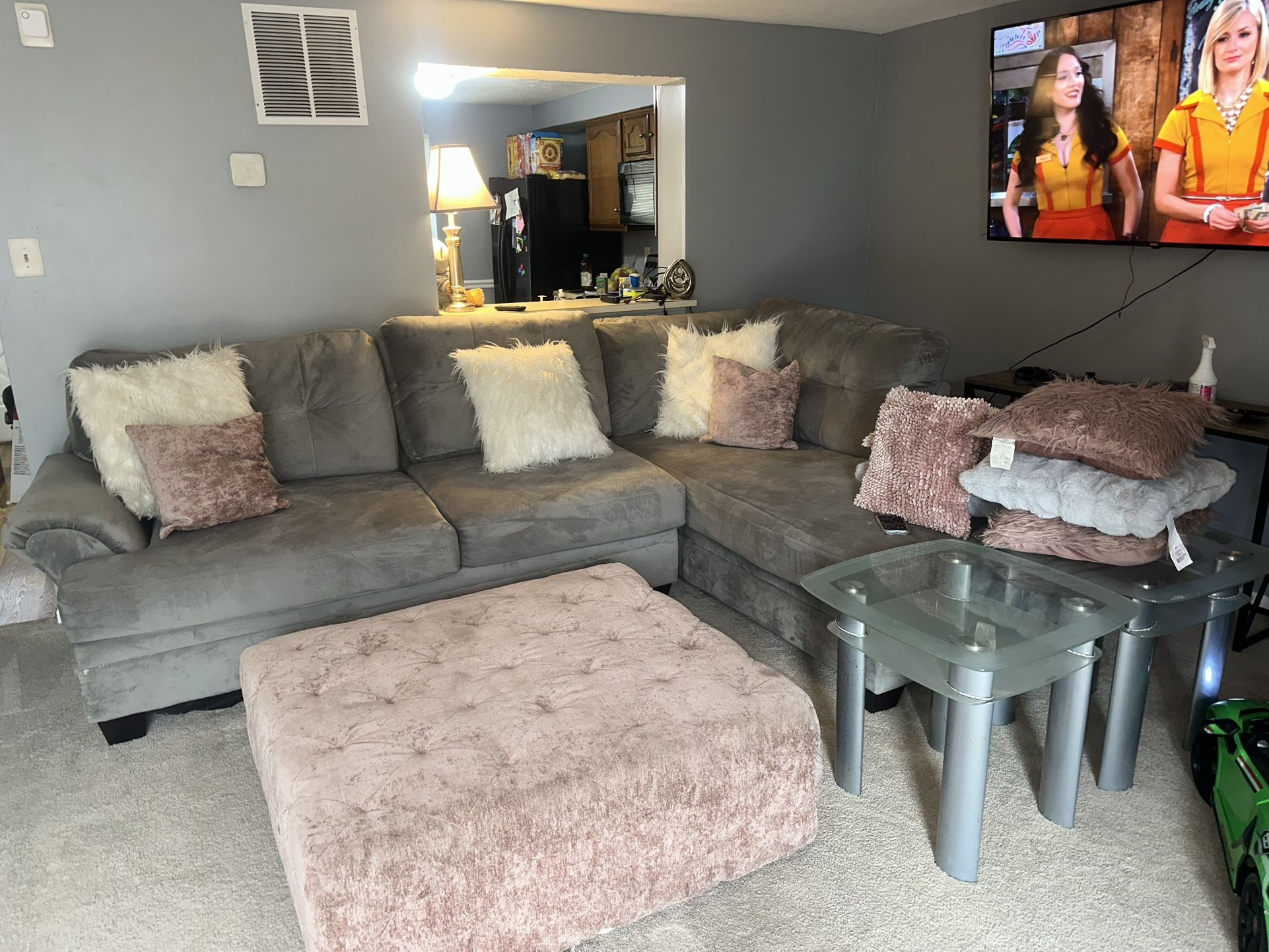 Gray Sectional