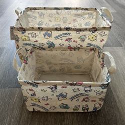 Brand New Large And Medium Sanrio Family Foldable Storage