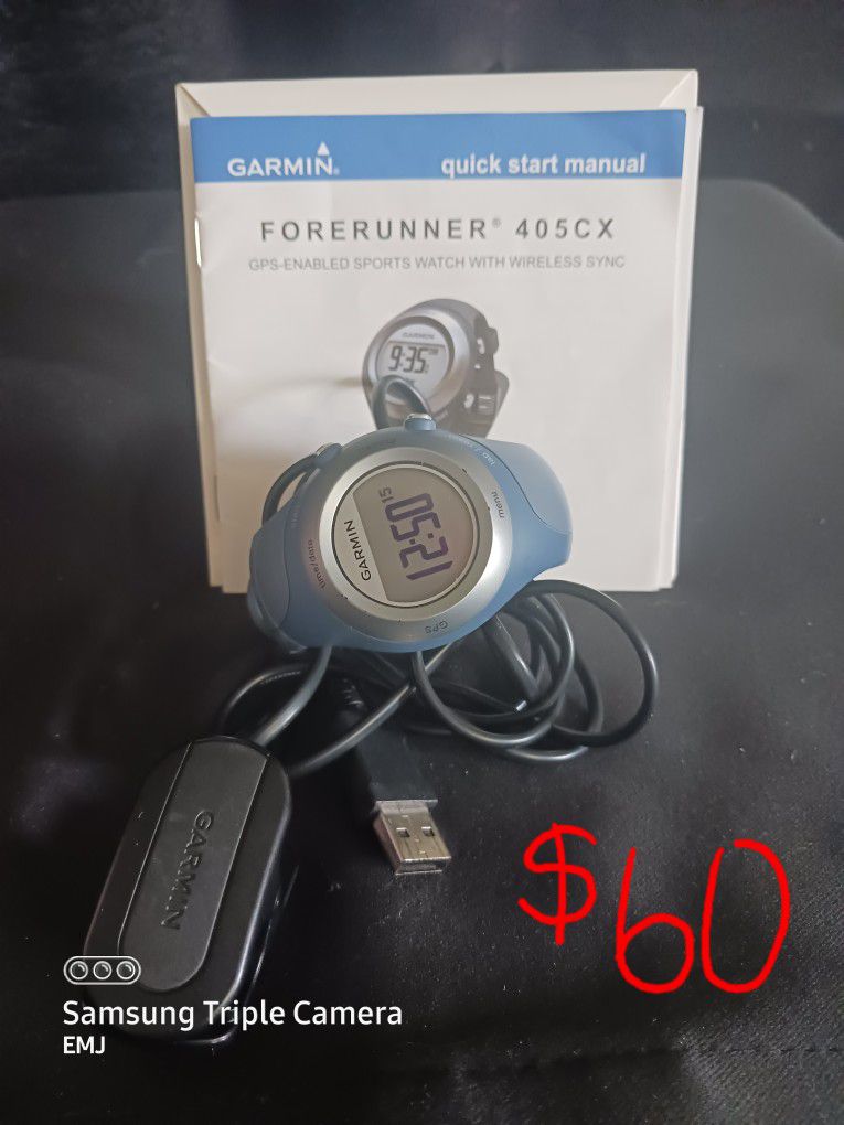 dinosaurus Hele tiden Mansion Garmin Forerunner 405CX With Charger for Sale in Enoree, SC - OfferUp