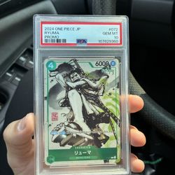 PSA 10 Ryuma JPN Promo One Piece TCG