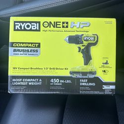 Ryobi 1/2 Drill/Driver + Battery & Charger