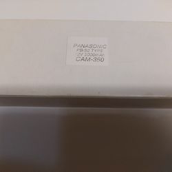 panasonic battery PB-50  12v 2000mah cam 350