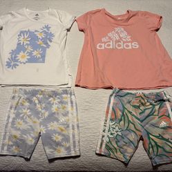 Girls Adidas sets size 5