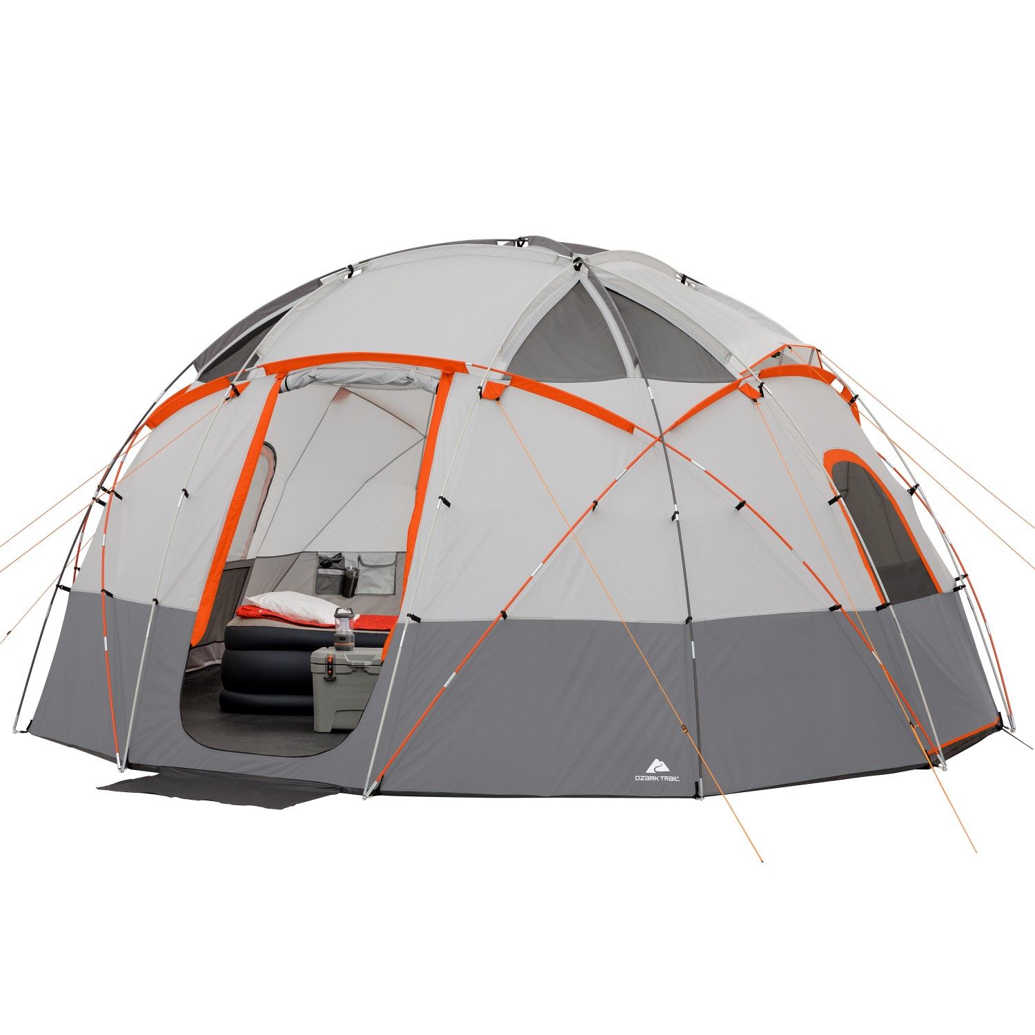 Ozark Trail 12 person Dome Tent with Light