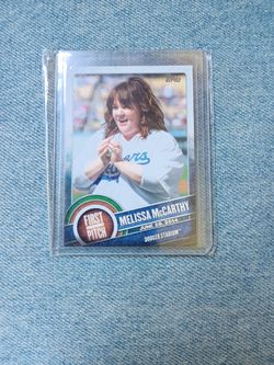 Baseball Card Actress Melissa McCarthy