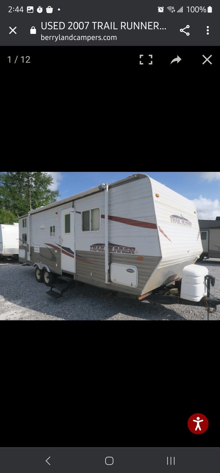 2007 Heartland Trail Runner 27' Camper