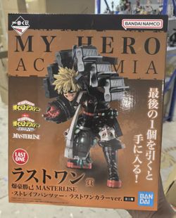 My hero academia Bakugo Ichiban Last one prize Masterlise