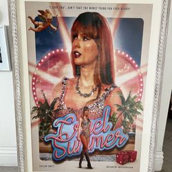 Custom Framed Taylor Swift Poster