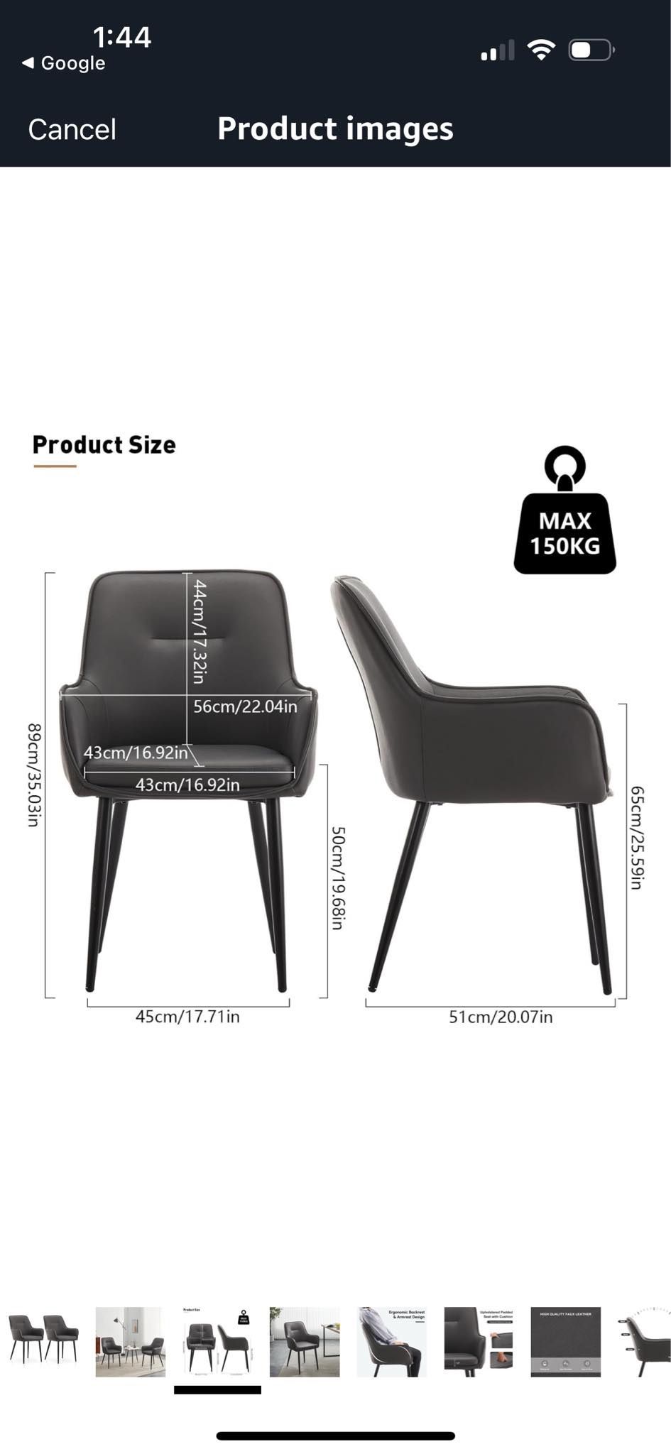 Stool Chair 2pcs Per Set 
