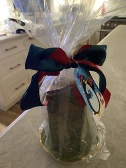 Christmas Candle With Plate