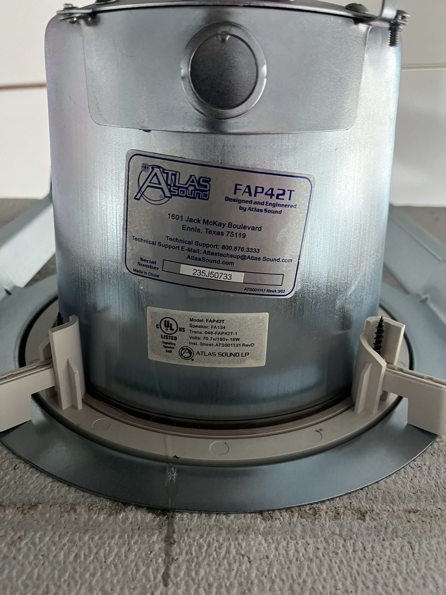 Ceiling Speaker System