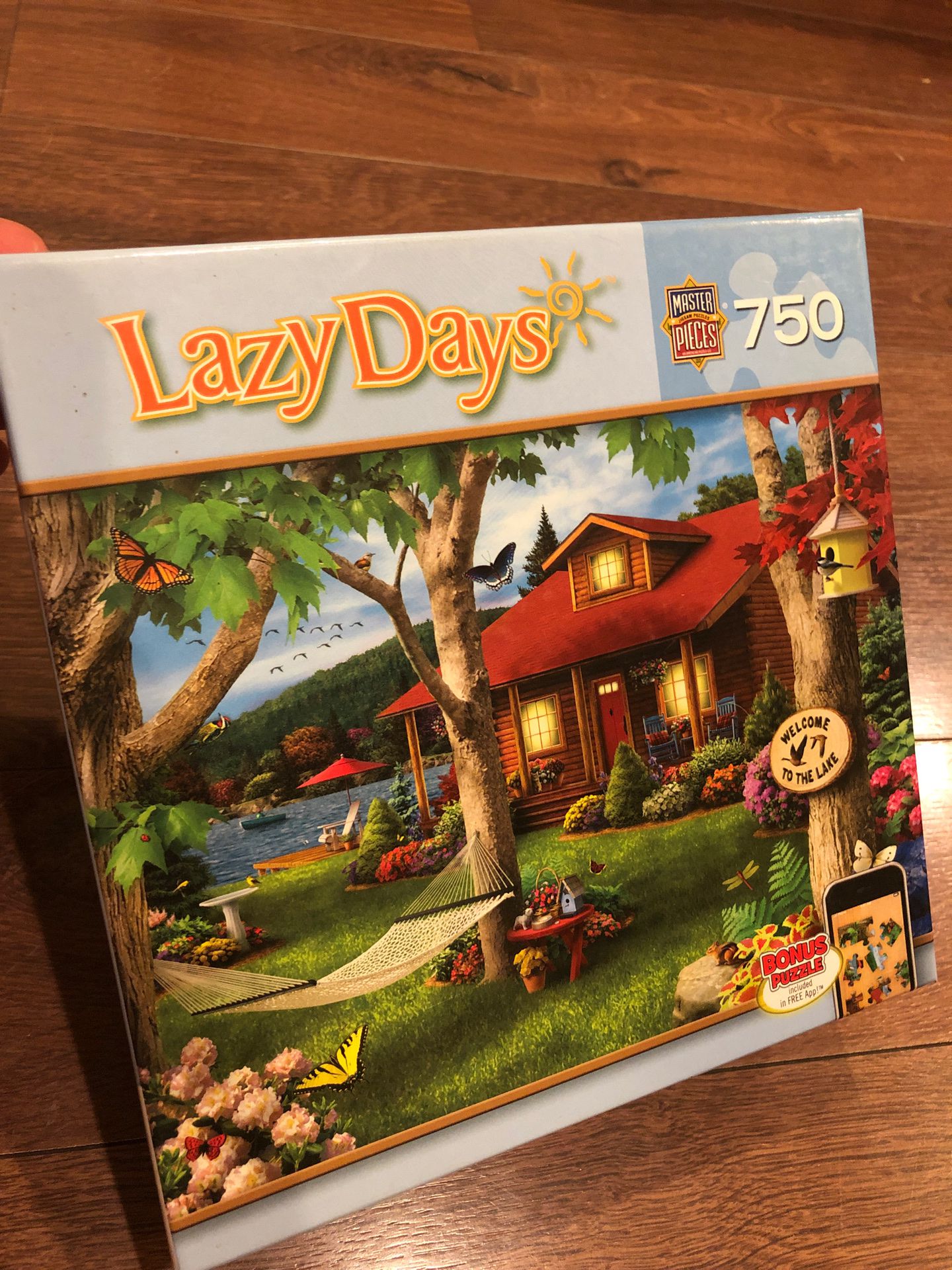 Lazy days puZzle - by masterpieces - 750 pieces - free bonus puzzle