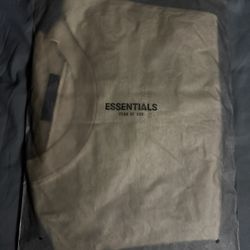 Fear Of God Essentials Shirt - Gold Heather