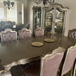 Hutch And Dining Table 