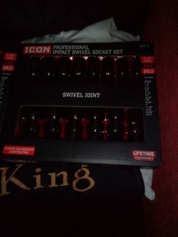 14 piece SAE professional impact swivel socket 1/2" drive sets
