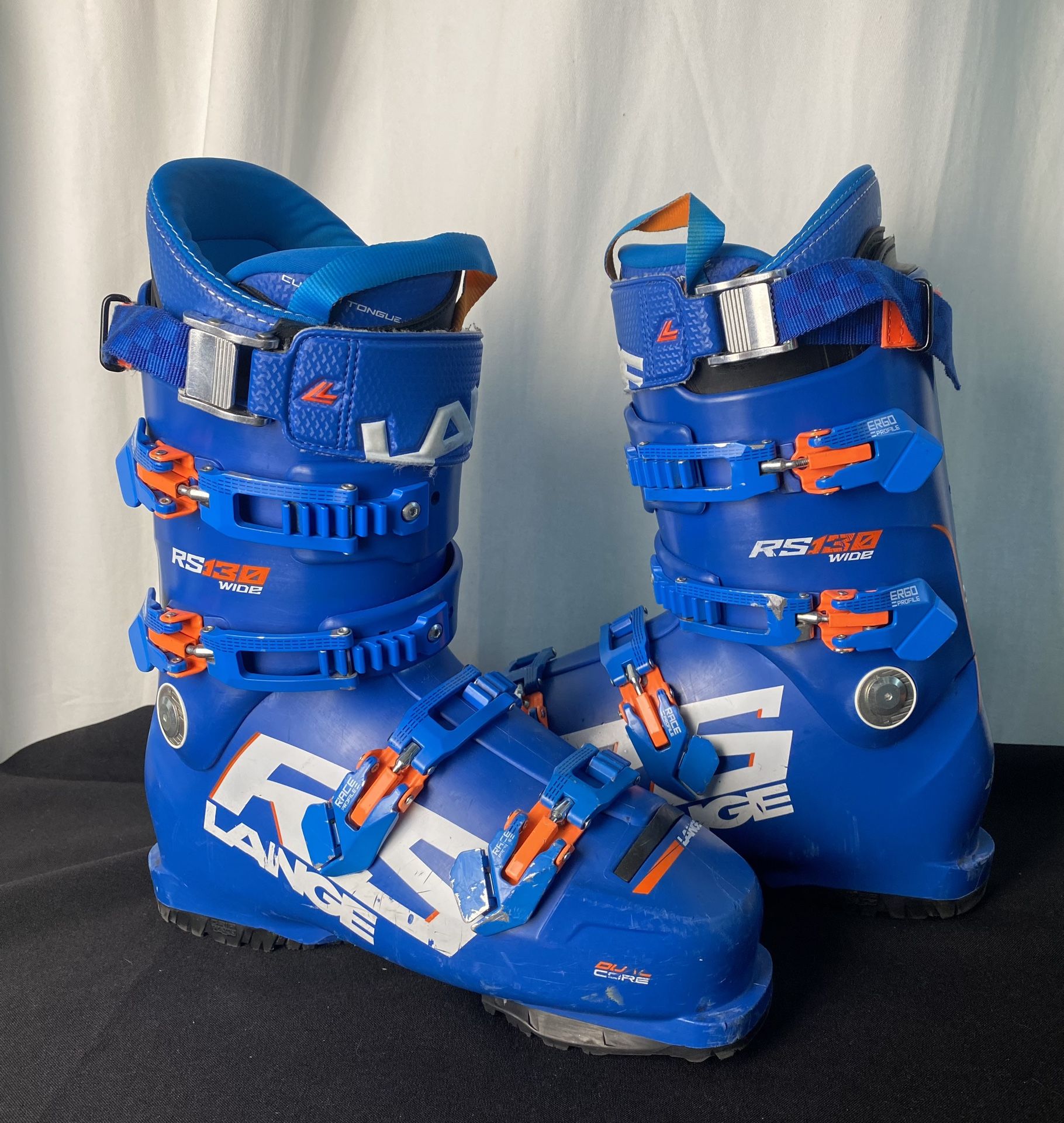 Lange RS 130 Wide World Cup Liner Ergo Profile Dual Core Grip Walk