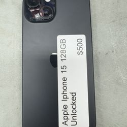 Apple iPhone 15 128 Gb Unlocked Any Carrier And International 
