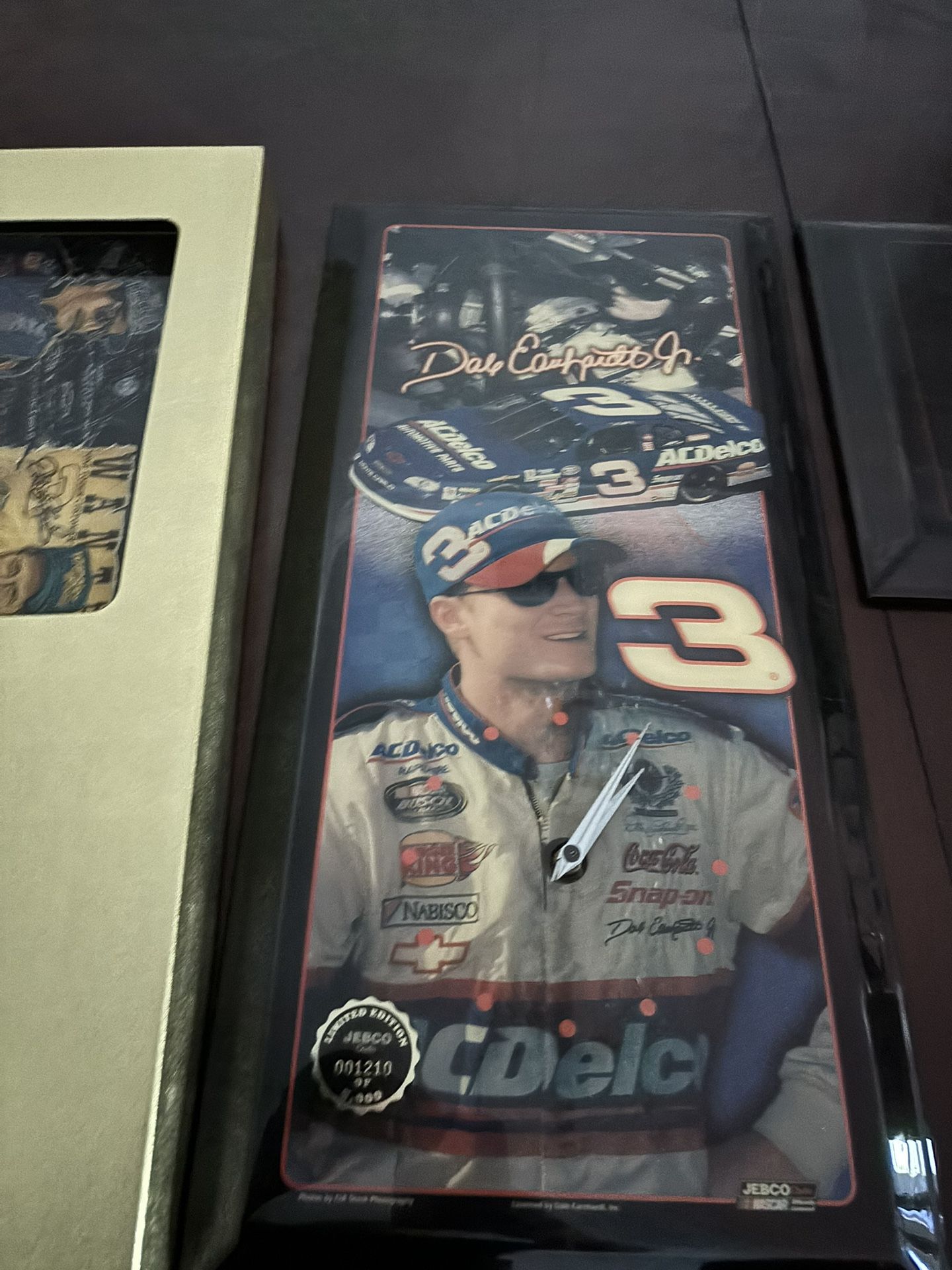 Dale Earnhardt Jr AC DELCO Wall Clock