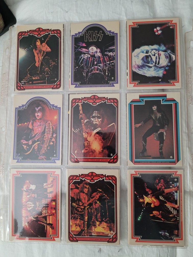 Kiss Trading Cards