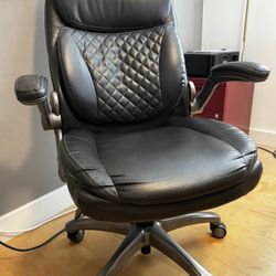 Black Leather Office Executive Chair