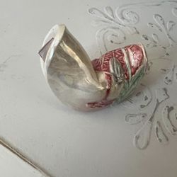 🥠 Vintage Ceramic Fortune Cookie w Fortune