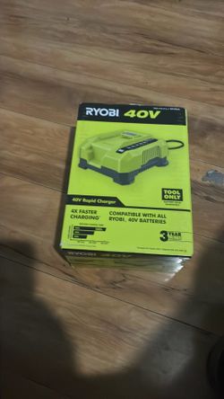 Ryobi 40v 4xfaster charging
