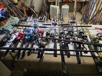 Catfish rod and reels