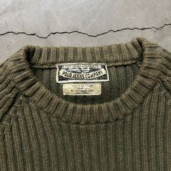 Vintage 2000’s Ralph Lauren Polo Jeans Co. Heavyweight Wool Cable Knit Sweater L