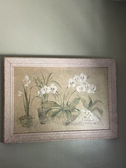 Orchid Art Frame