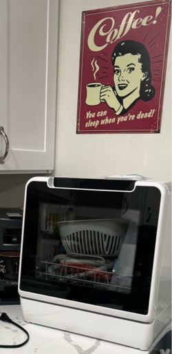 Countertop dish washer