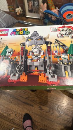 Super Mario Bros Lego Castle Bowser