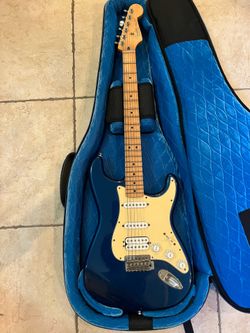Fender MIM Stratocaster w/ Reunion Blues Hardshell Case (Brand New)