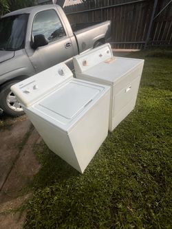 Kenmore washer and dryer  (Lavadora y secadora)