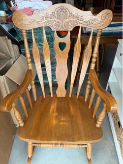 Solid Wood Rocking Chair