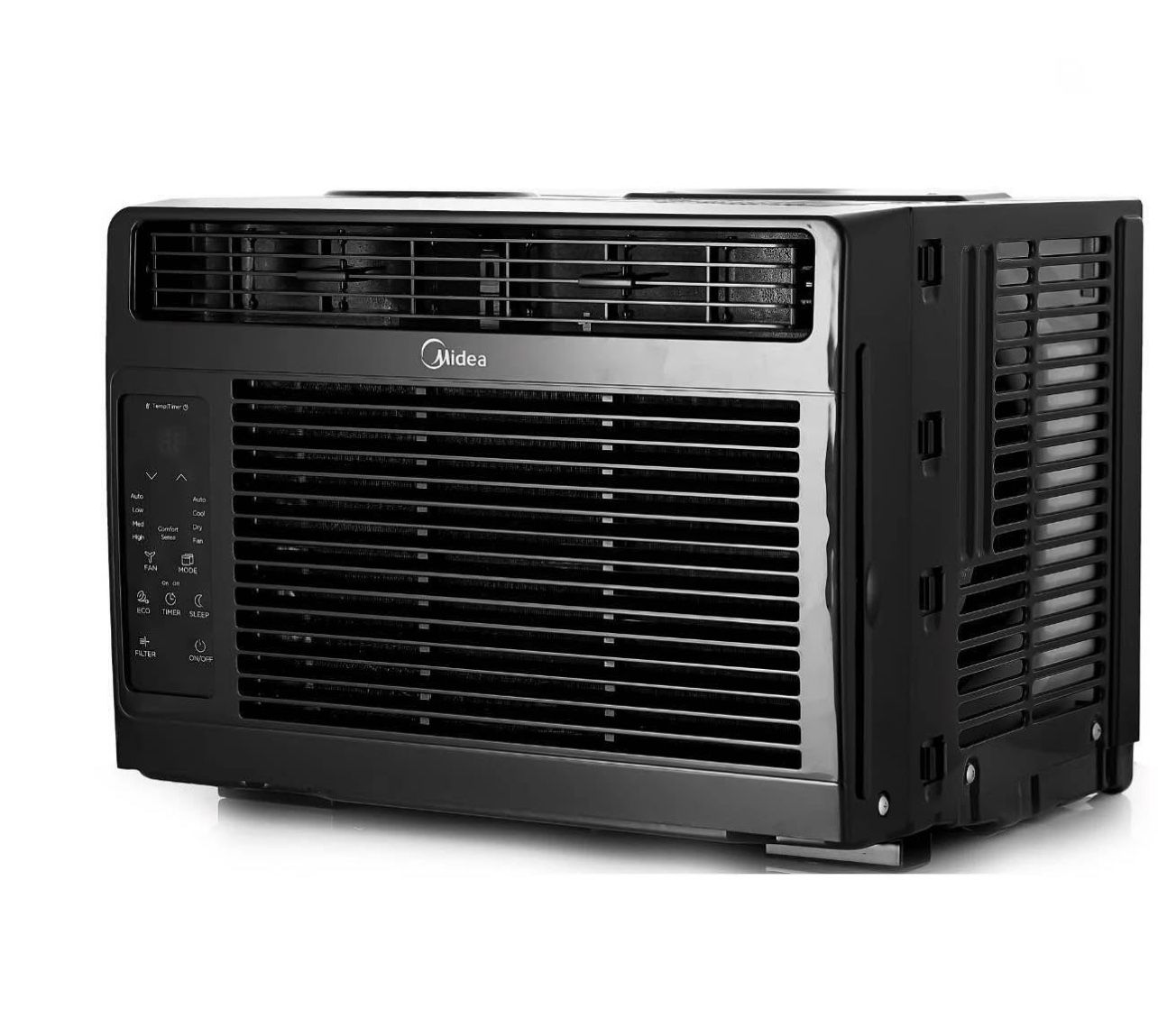 6,000 BTU 115V Window Air Conditioner with Comfort Sense Remote, up to 250 Sq. ft., Black, New in Box