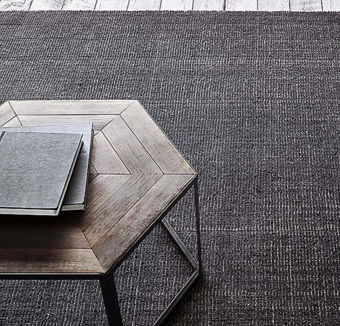 Restoration Hardware Distressed Wool Rug