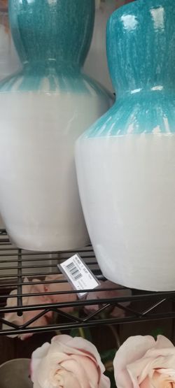 Awesome New Terracotta Drop Floor Vases Thick And Elegant Made In Portugal Heavy Duty 