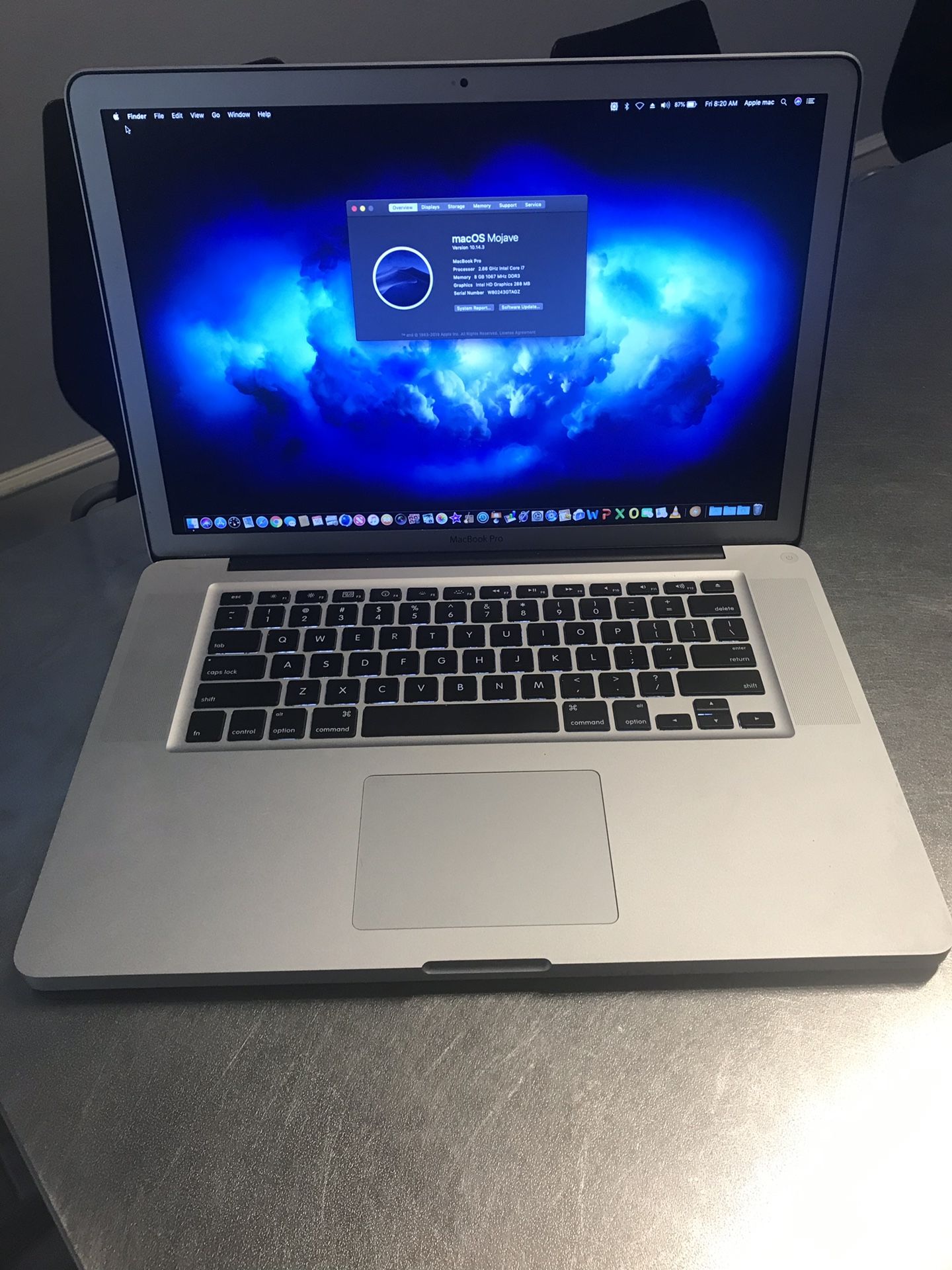15” MacBook Pro i7 Loaded