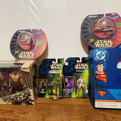 Vintage Star Wars & NECA TMNT Collectibles Bundle