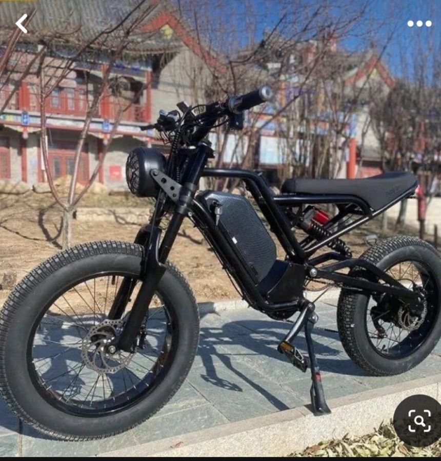 2000W Electric Bike for Adults,40MPH AWD Dual Motor Electric Mountain Bike,48V23Ah Removable Battery,26" Fat tire Electric Bicycles,with Suspension Fo