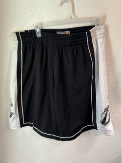 Mitchell and Ness Lakers white logo swingman shorts Lakers 2009 Large L NBA basketball