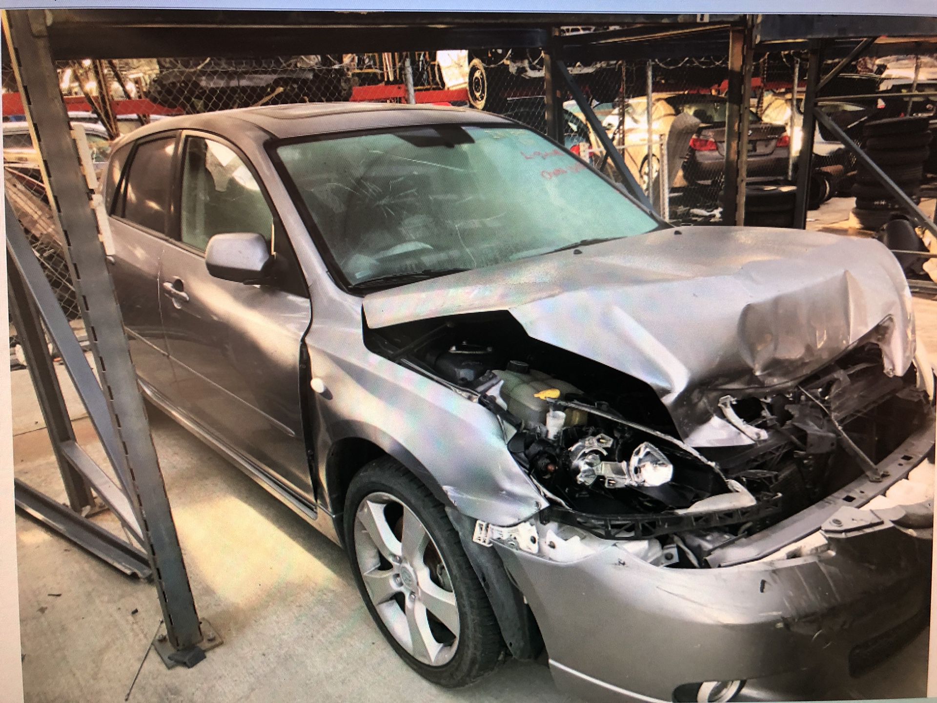 2003 Mazda 3 parting out