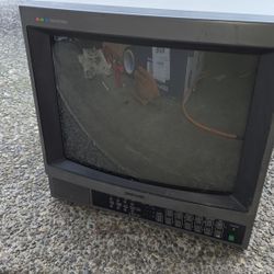 Sony Trinitron PVM-1341 Professional Analog S-Video RGB 13" Monitor. I don't know how to turn it on.