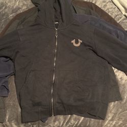 True Religion Zip up Hoodie