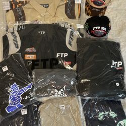 FTP L - XXL Lot bundle Ghostface racing shirt grave logo swine boris star liberty tees