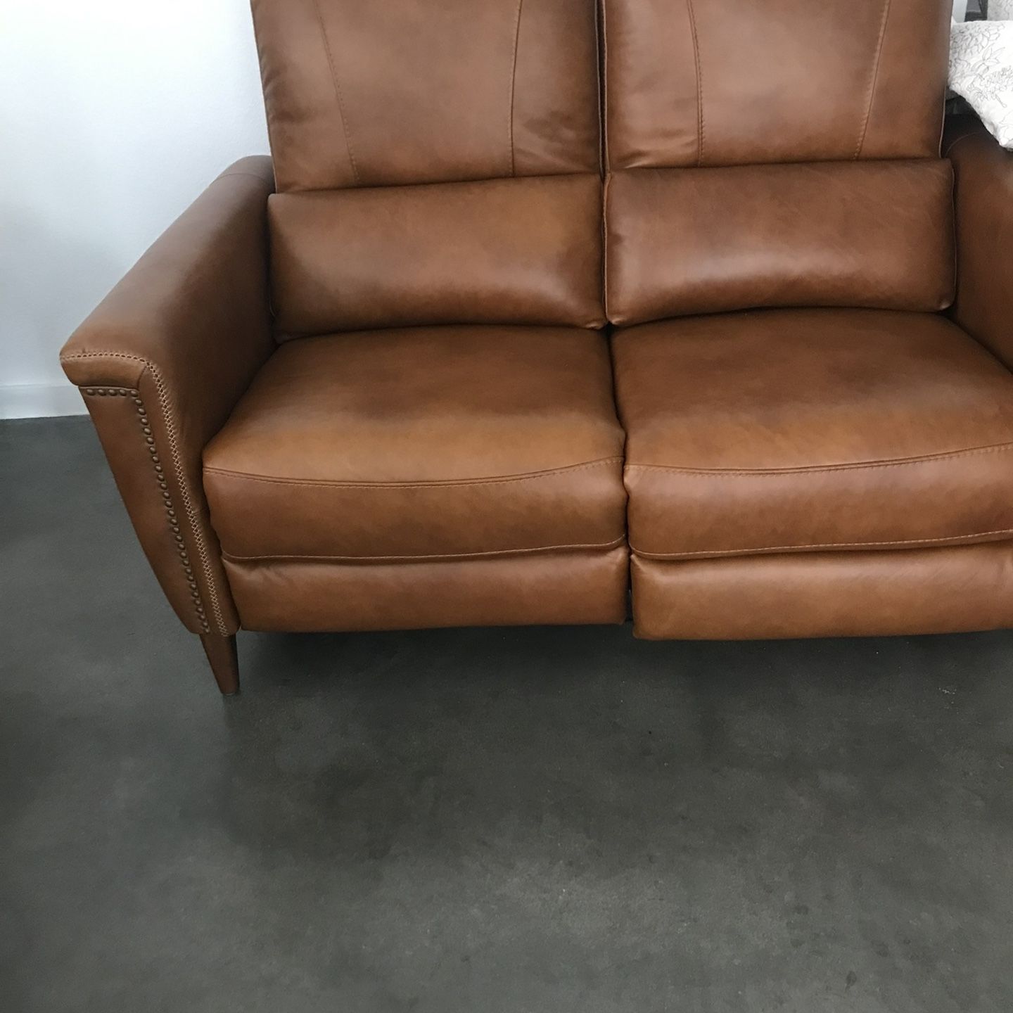 Calypso Leather Power Reclining Loveseat