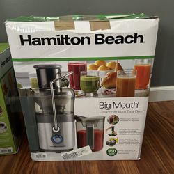 Big mouth juicer Extractor Hamilton Beach