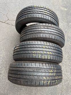 Set of 4 nice tires 215/60/17 ( We install & balance)