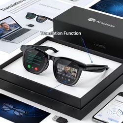 2026 New Model AI Smart Glasses, Multi-Functional Cutting-Edge Technology Conference Simultaneous